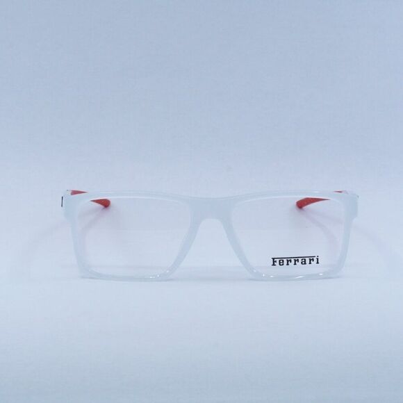 🕶️ New Ferrari Scuderia FZ8007U 505 Eyeglasses - Transparent Grey Frame - Picture 2 of 9